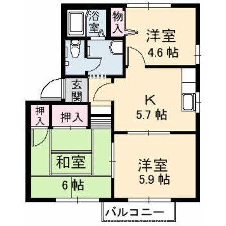 ヴィラシオンS　1棟の物件間取画像